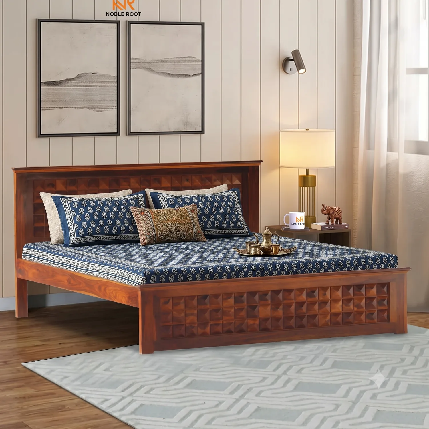 Royal Finish Bed Design 1