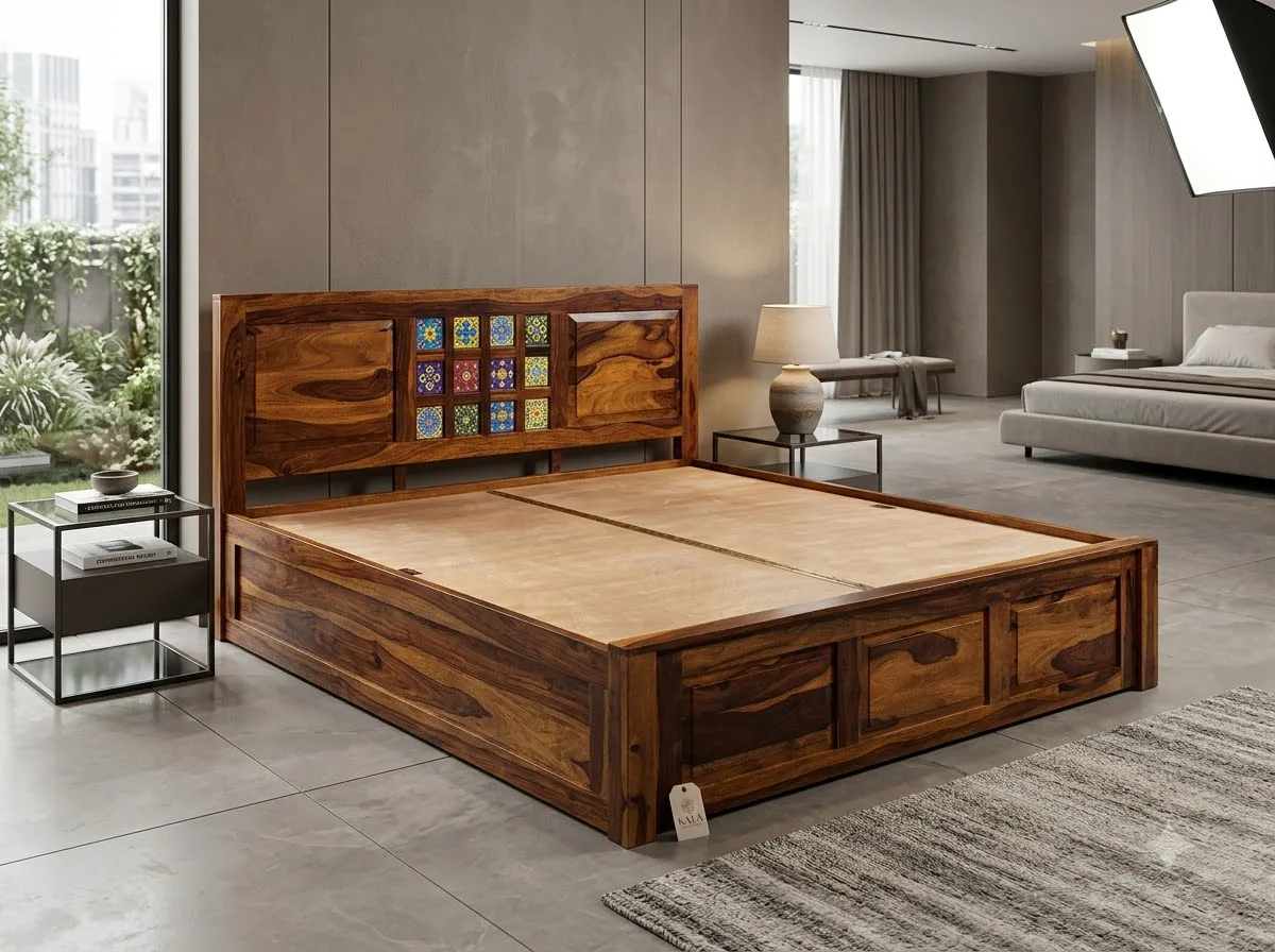Royal Finish Bed Design 11