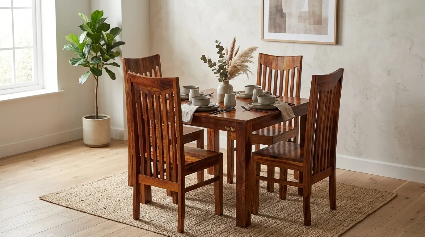 Royal Finish Dining Set Design 4