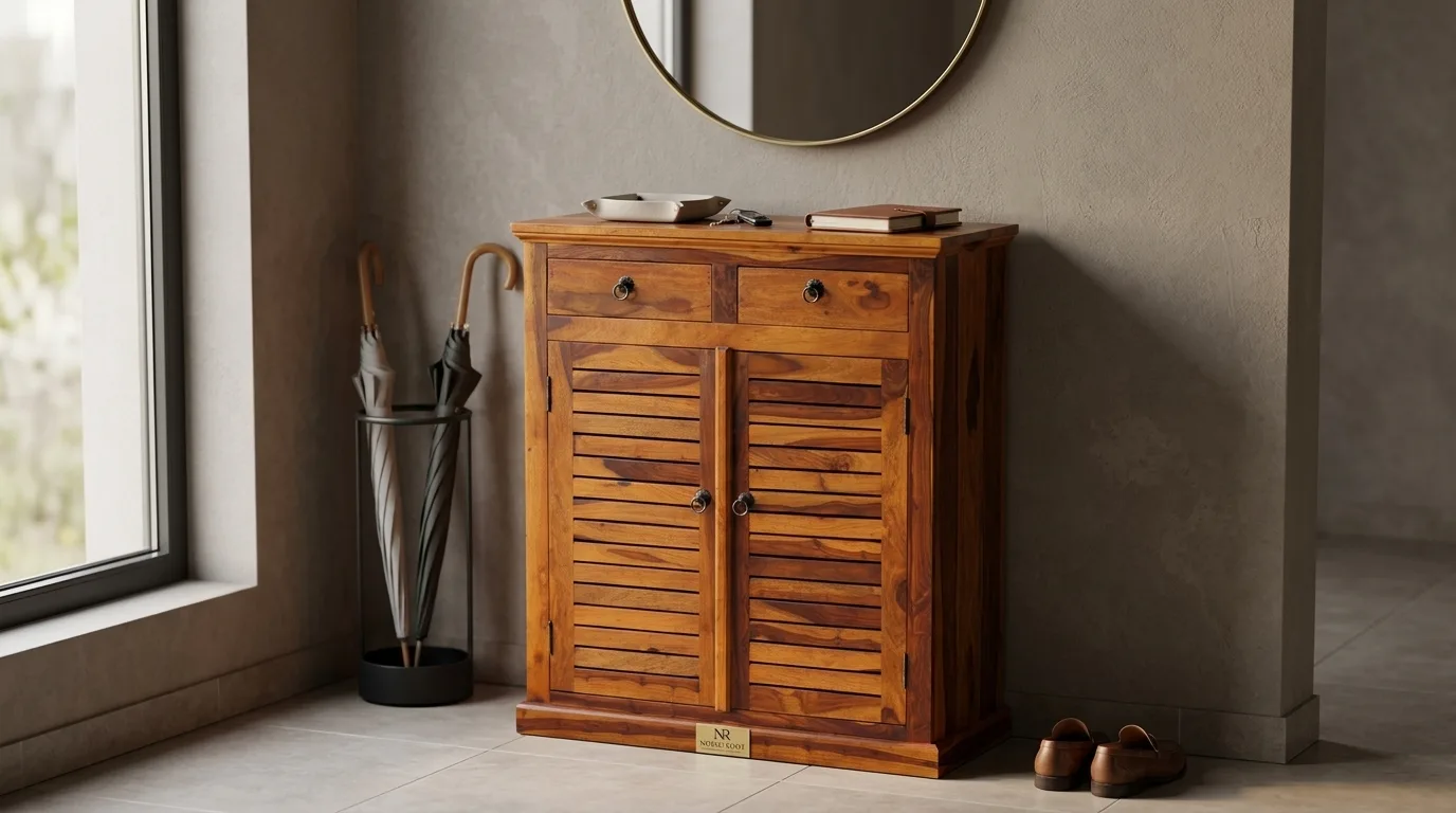 Royal Finish Shoe Rack Design 2