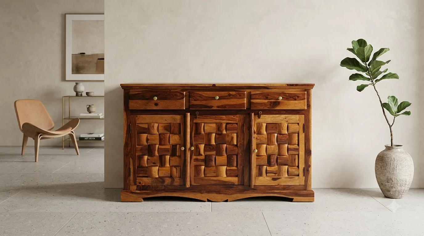 Royal Finish Sideboard Design 6