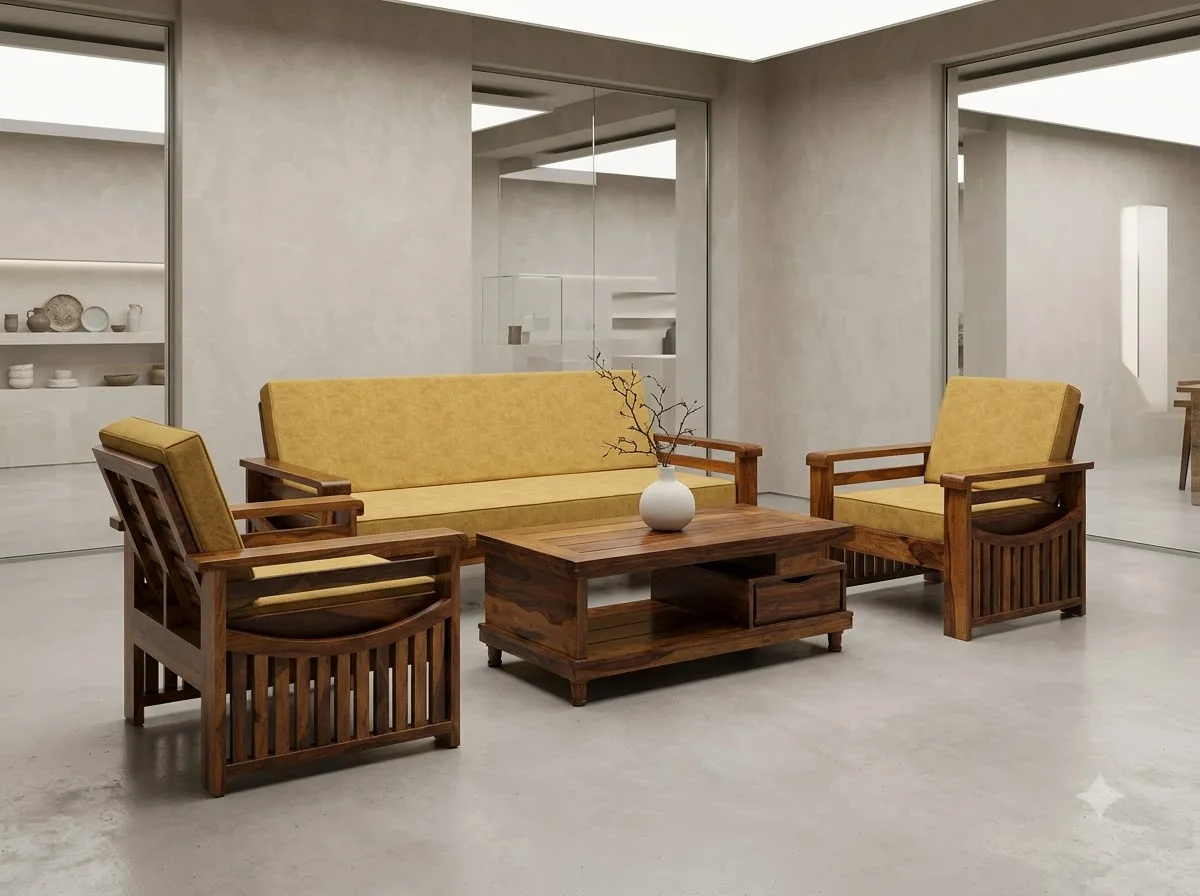 Royal Finish Sofa Set Design 1